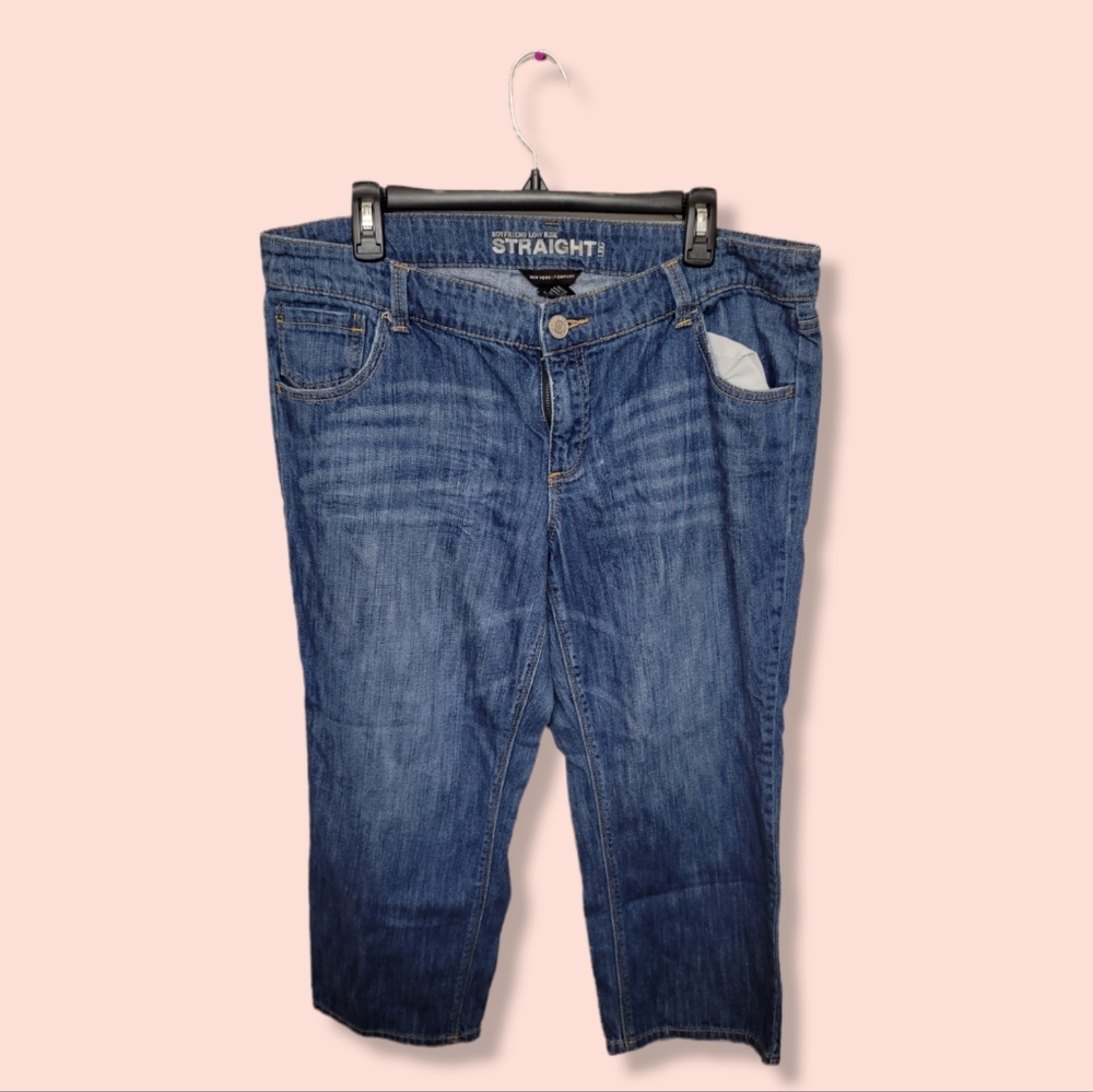 New York & Company Straight Leg Jeans